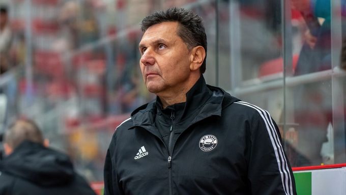 Vladimír Růžička na snímku ještě jako trenér Litvínova