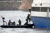 Brazilské námořnictvo se účastní bezpečnostního cvičení.