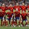 Španělský tým před semifinále na Euru 2012.
