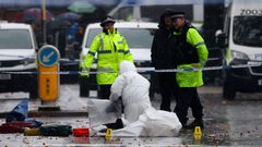 Aftermath of the Manchester synagogue attack
