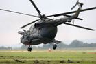 Ve Španělsku havaroval vrtulník české armády, pět zraněných