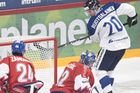 Karjala Cup 2018: Finsko - Česko: Arttu Ruotsalainen střílí gól na 1:0.
