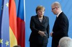 Sobotka si pochvaluje vynikající česko-německé vztahy. Diplomaté jsou opatrní