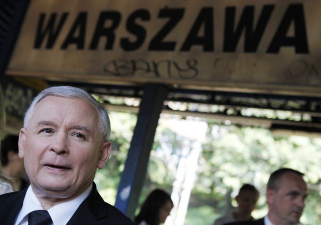 Polsko Jaroslaw Kaczyński