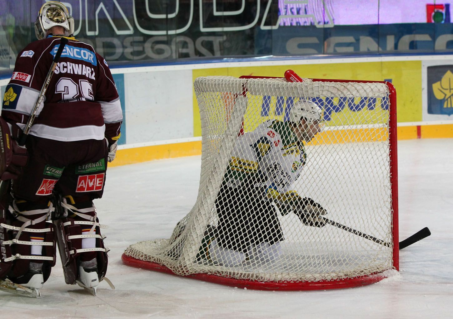 Sparta vs. Karlovy Vary, utkání hokejové extraligy