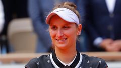 Markéta Vondroušová po finále French Open 2019