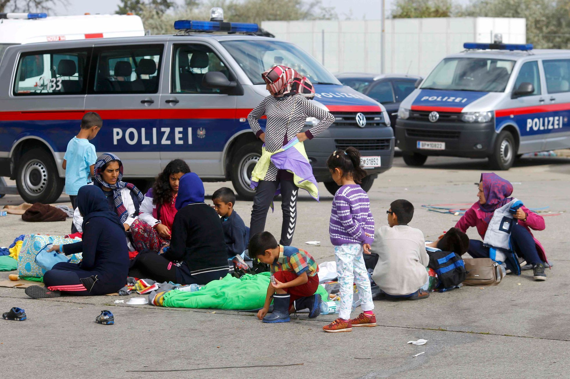 Rakousko - uprchlíci - 14.9.2015