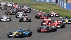 Start Velké ceny Británie