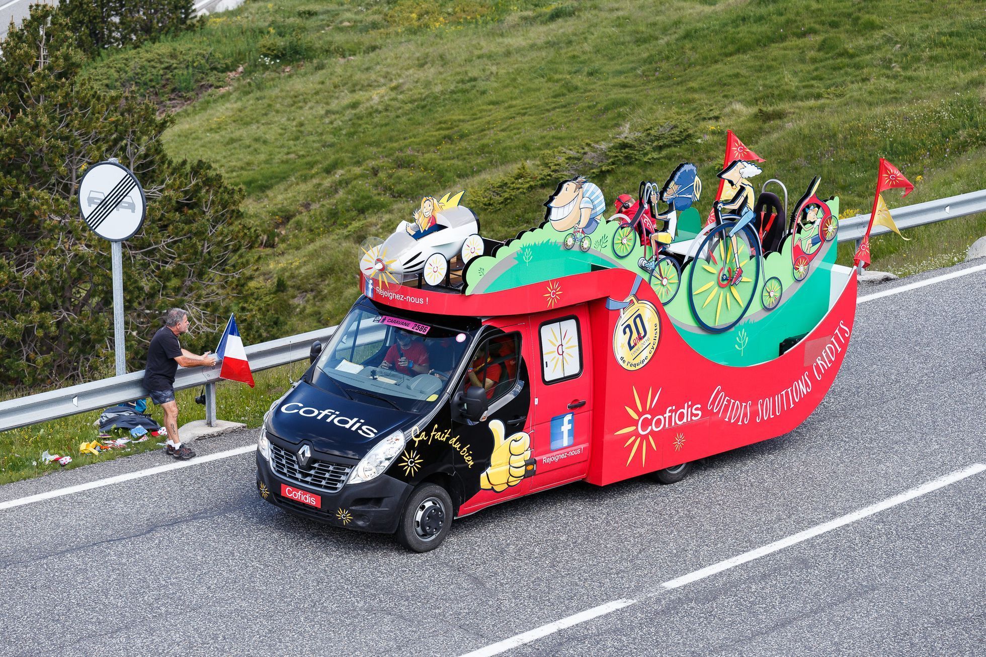 Reklamní karavana na Tour de France