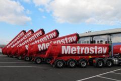 Skupina Metrostav loni zvedla čistý zisk o skoro desetinu na 590 milionů korun