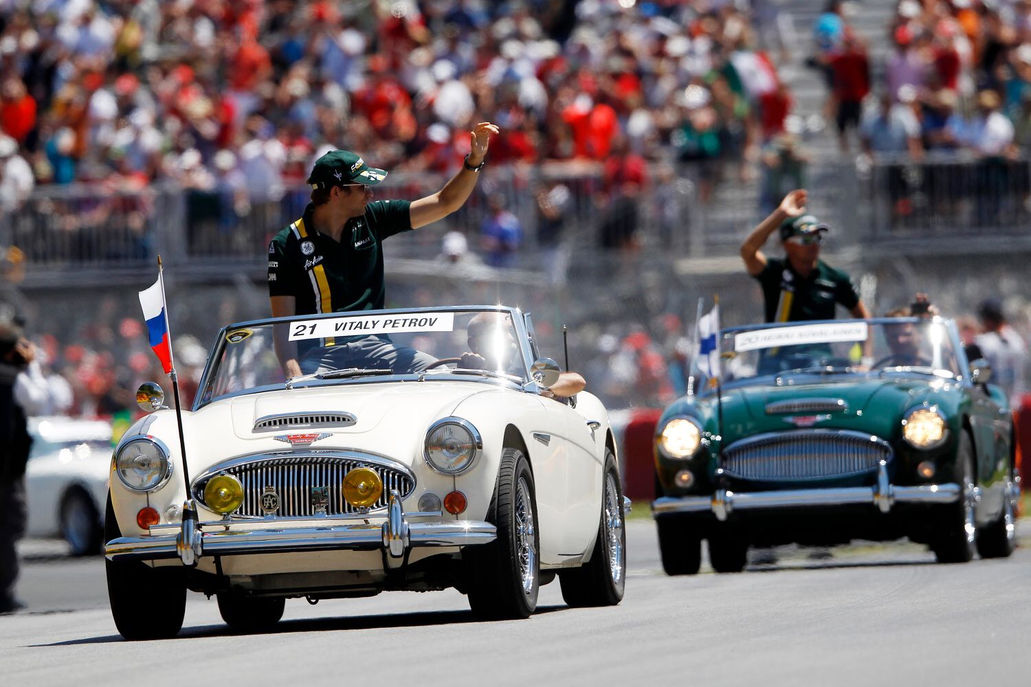 Vitalij Petrov, Heikki Kovalainen (Caterham)