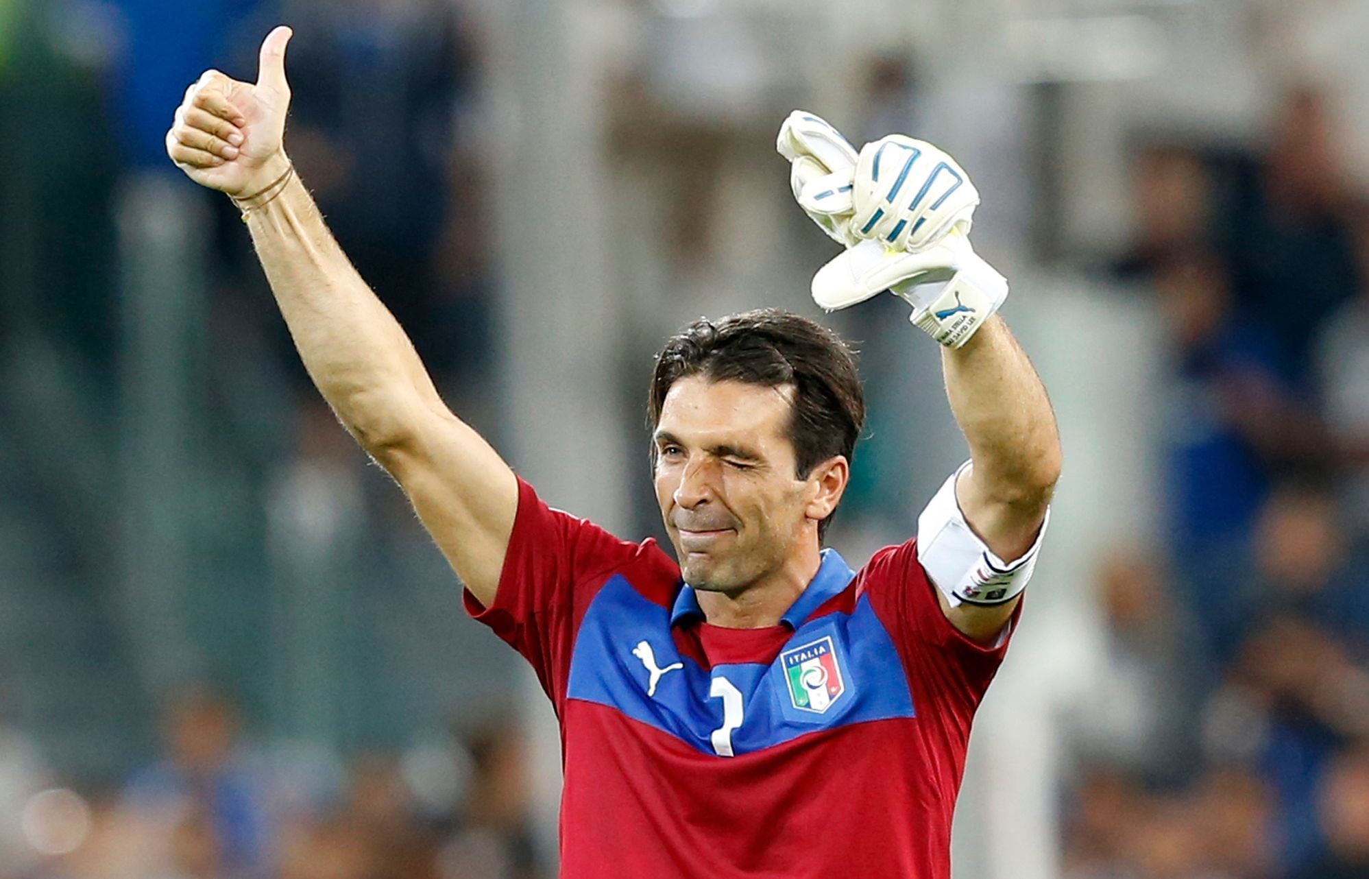 Fotbal, kvalifikace MS: Itálie - Česko: Gianluigi Buffon