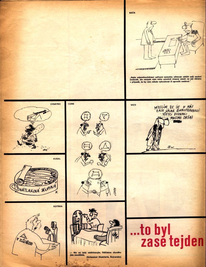 Cenzura Světa v obrazech v dubnu 1969