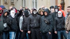 Sobotní demonstrace v Praze