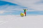 Američan přešel jako první sám Antarktidu. Při tříměsíční expedici zhubl 10 kilo