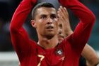 Cristiano Ronaldo po zápase Portugalsko - Španělsko na MS 2018