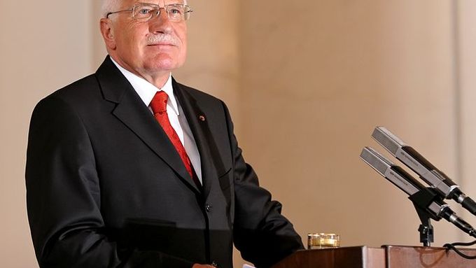 Prezident Václav Klaus uvedl, že si vzájemně vyměnili názory o evropském integračním procesu.