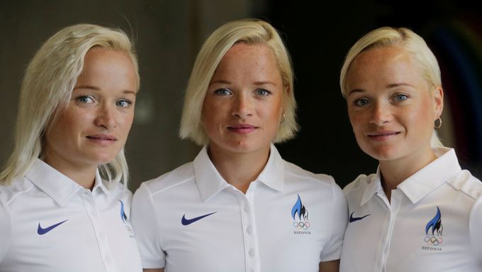 Foto: Olympijská rarita na obzoru. Tři na vlas stejné blondýny poběží maraton. Jsou to trojčata