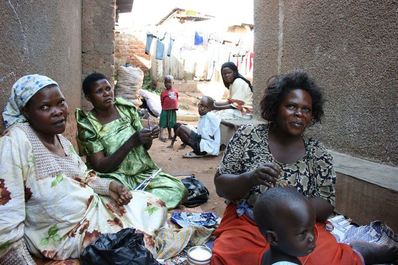 Uganda - HIV pozitivní ženy