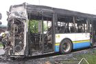 V Ostravě hořel během jízdy linkový autobus