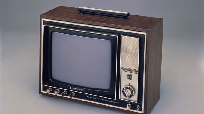 První barevný televizor Sony Trinitron KV-1310