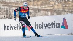 Běžec na lyžích Michal Novák