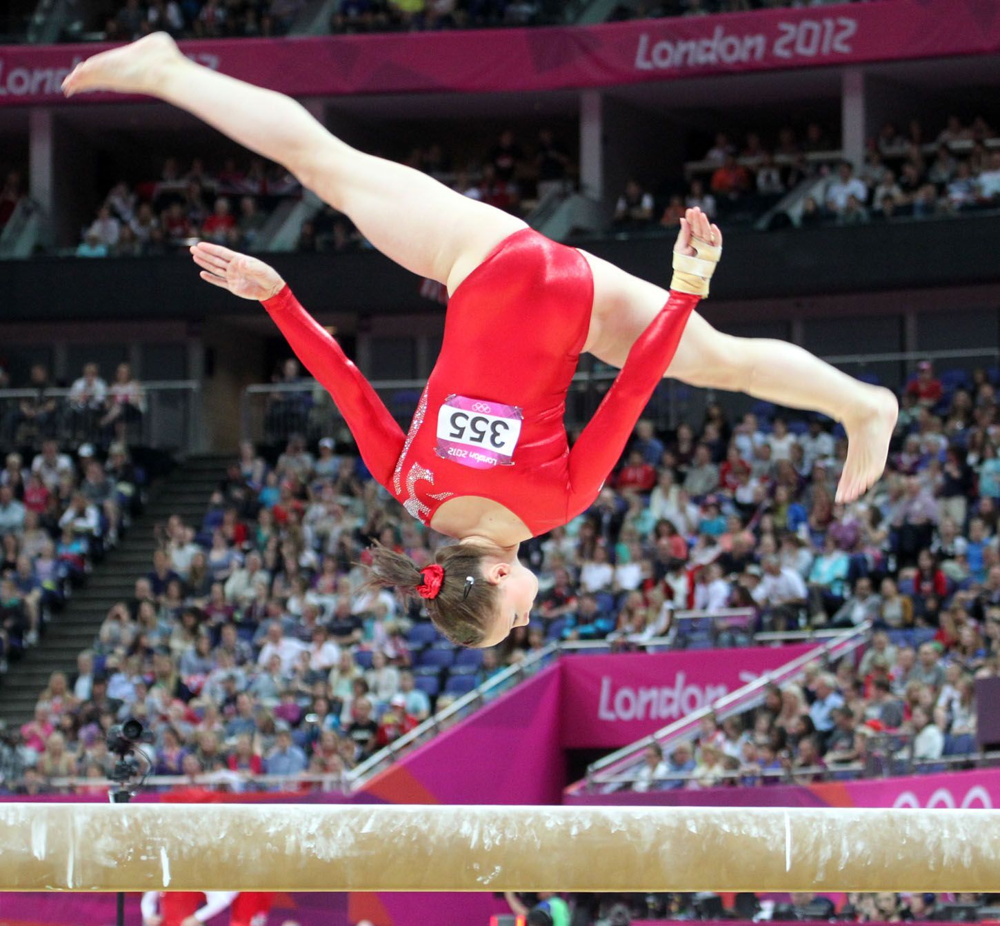 Gymnastika na OH 2012 v Londýně.