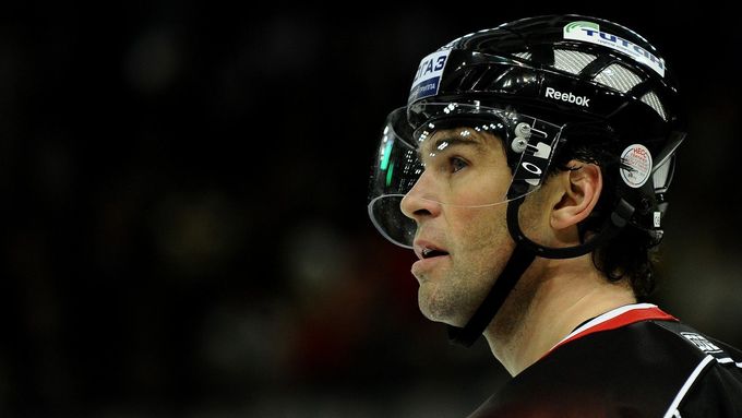 Jaromír Jágr v dresu Omsku