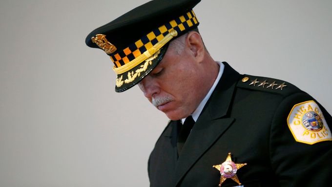 Odvolaný policejní náčelník McCarthy na snímku z roku 2014.
