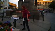 Aktivistka Václavské náměstí