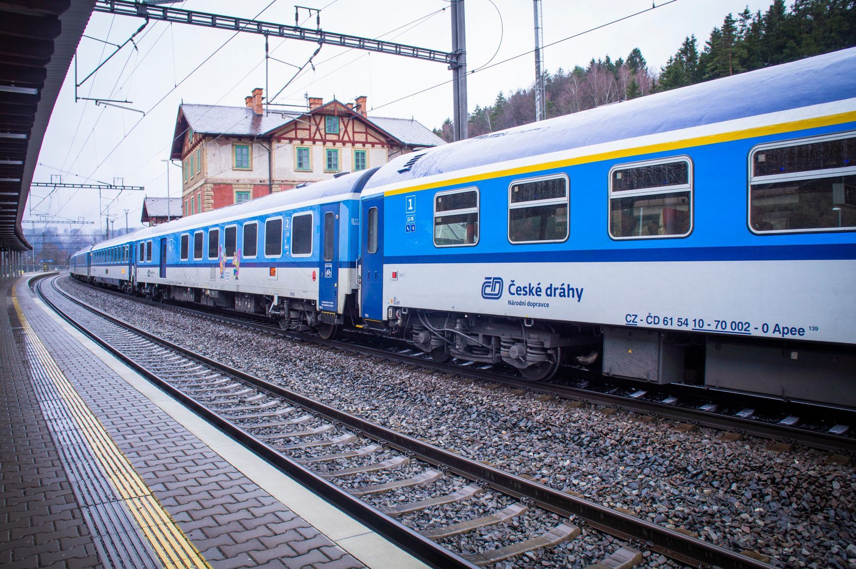 České dráhy, vlak