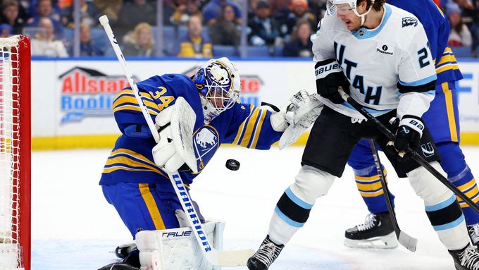 Sestřih gólů v utkání Buffalo - Utah