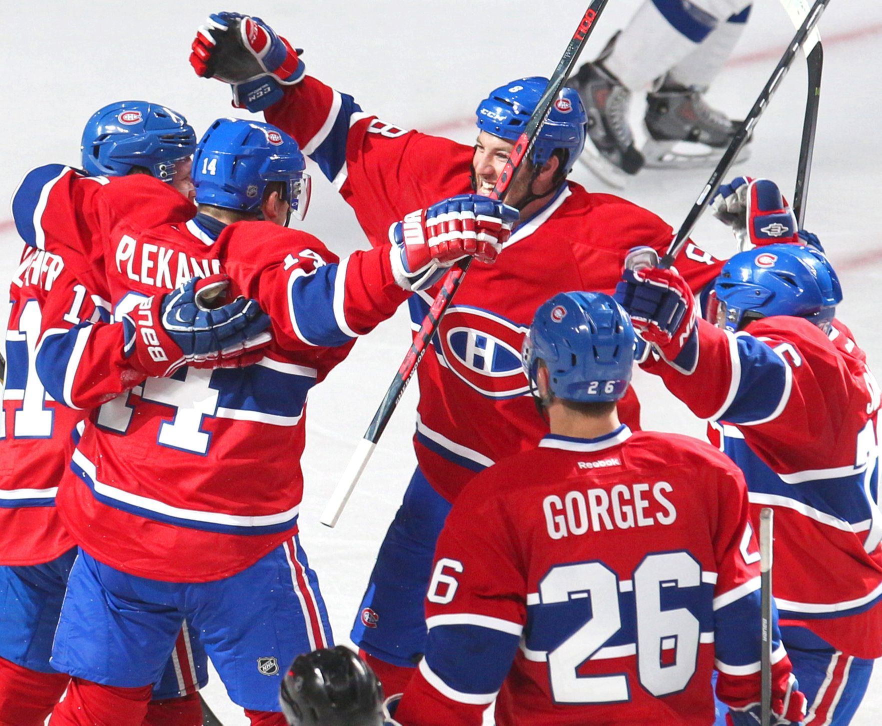 NHL: Stanley Cup Playoffs-Tampa Bay Lightning at Montreal Canadiens