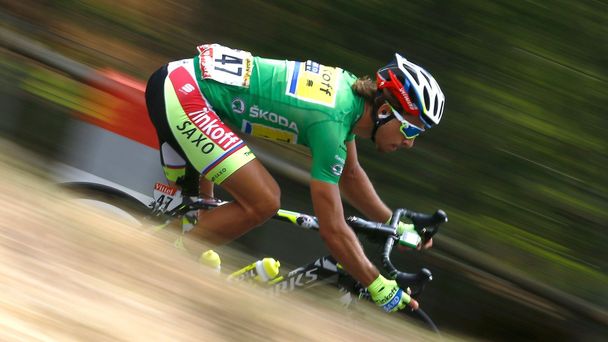 Peter Sagan ve 14. etapě Tour de France 2015