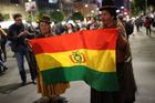V Bolívii se vzbouřili policisté. Prezident Morales varuje před převratem