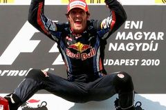 Webber v Maďarsku kraloval a vede šampionát F1