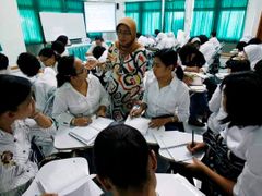 Indonéské zdravotnice na kurzu japonské kultury