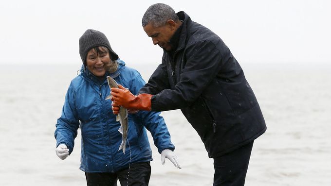 Obama na Aljašce