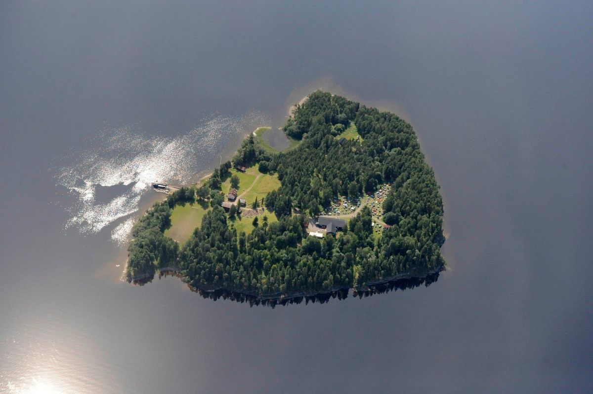 Norský ostrov Utoya