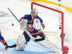 Ilja Sorokin v dresu Islanders