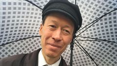 Hayato Josef Okamura při kampani v "domovské" Bystřici pod Hostýnem