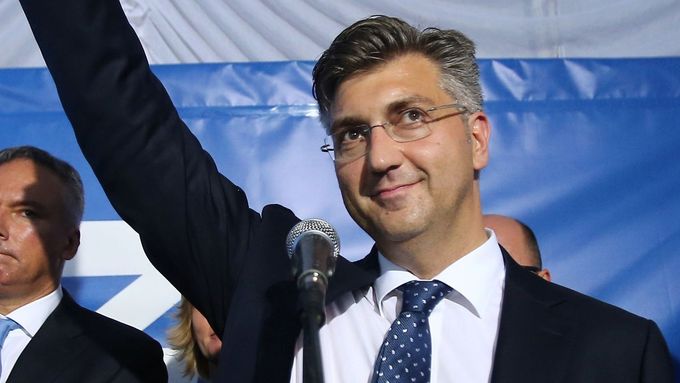 Andrej Plenkovič - volby - HDZ