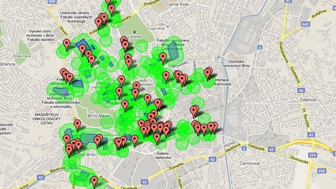 Interaktivní mapa heren je první svého druhu v ČR