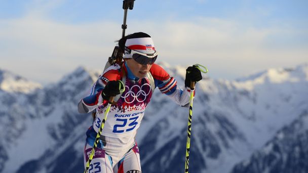Soči 2014, biatlon, 15 km Ž: Veronika Vítková