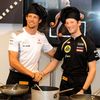 Button a Grosjean vaří