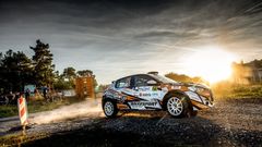 David Štefan v Peugeotu na Rallye Pačejov 2021