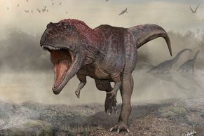 Vědci objevili nový druh dinosaura. Měl mohutnou hlavu a kratičké končetiny