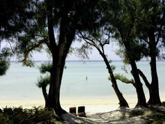 plážová idylka na Cookových ostrovech
