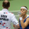 Fed Cup, Česko - Austrálie: Petr Pála a Lucie Šafářová
