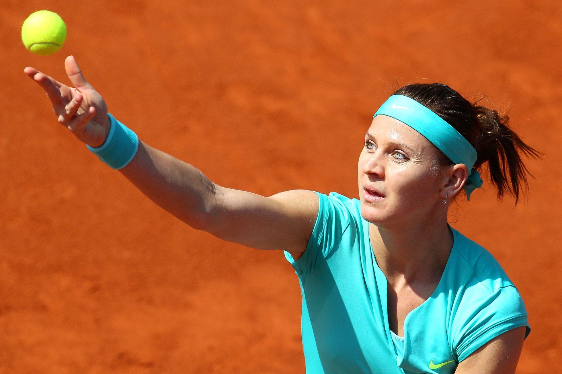 Lucie Šafářová na Prague Open 2015